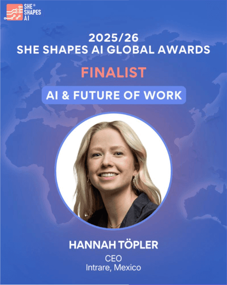 She Shapes AI Global Awards 2025/26 — Finalista